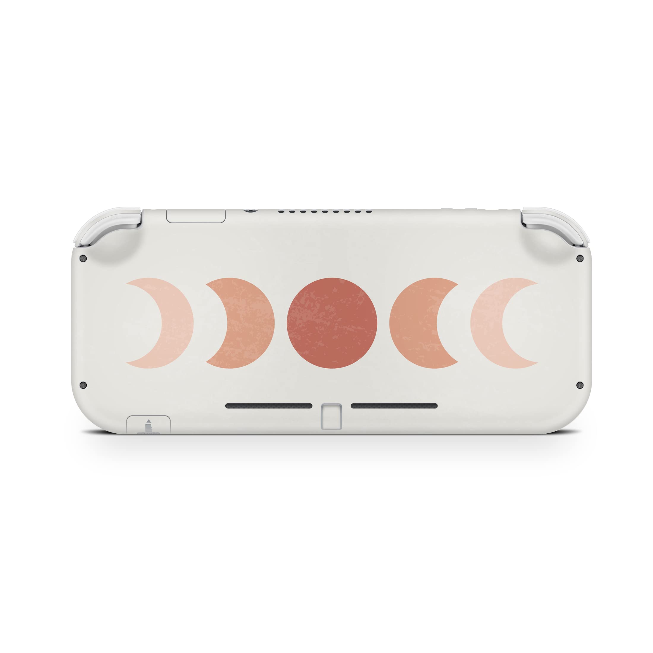 Premium 3M Vinyl Full Wrap Decal Skin for Nintendo Switch Lite - Kawaii Cute Moon Design, Protective Cover Compatible with Switch Lite | Perfect for Gaming, Travel & Personalization