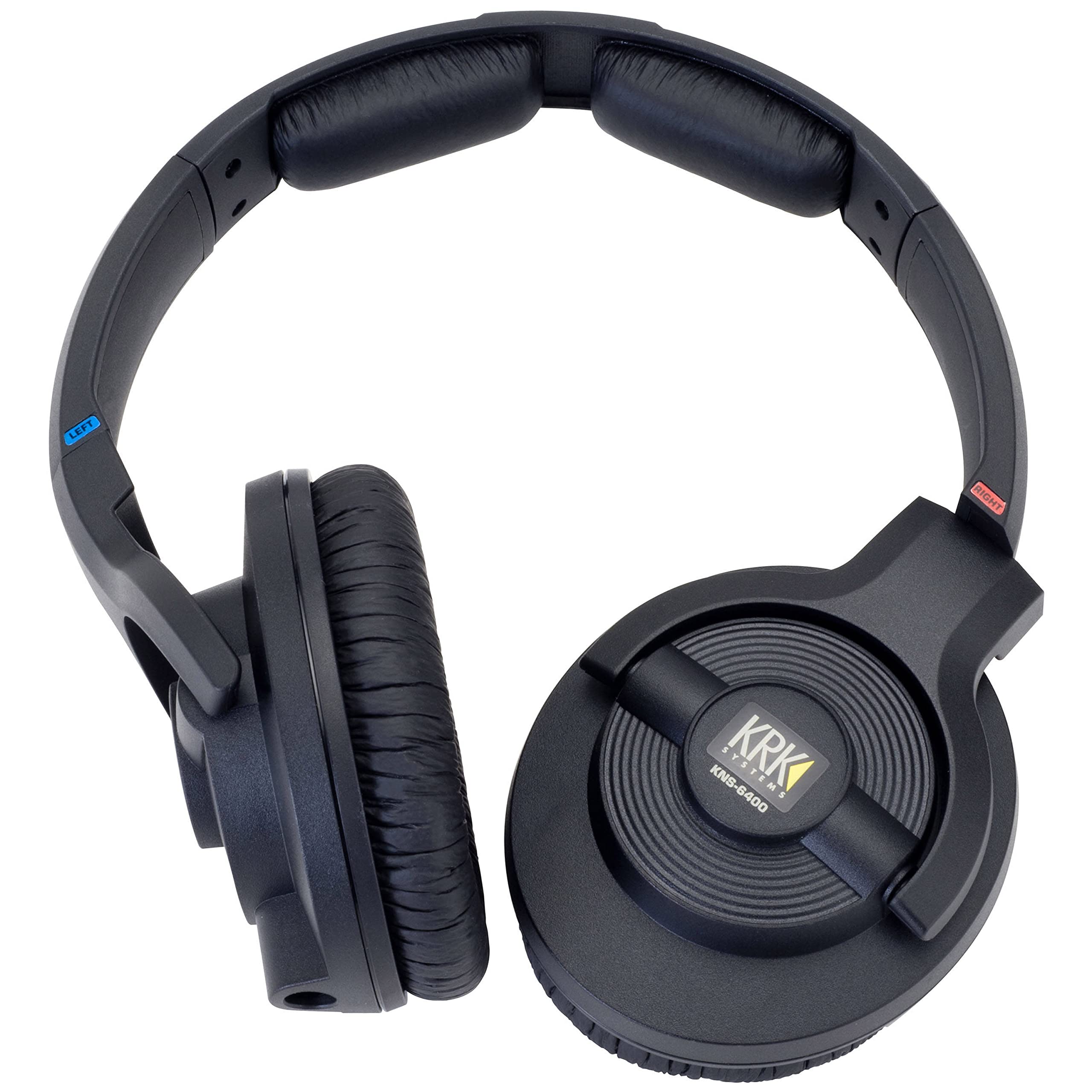 KRK KNS 6400 Studio Headphones - Closed Back for Professional Monitoring