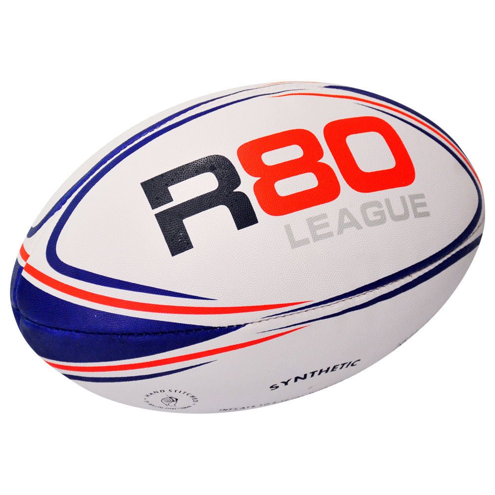 R80 Rugby League Senior Match Ball - Official Size & Weight for Competitive Play - Perfect for Training, Matches, and Tournaments