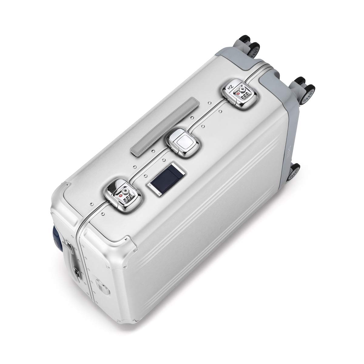 ZERO Halliburton Pursuit Aluminum Hardside Carry-On Luggage - Durable Lightweight Suitcase for Business Travel & Weekend Getaways