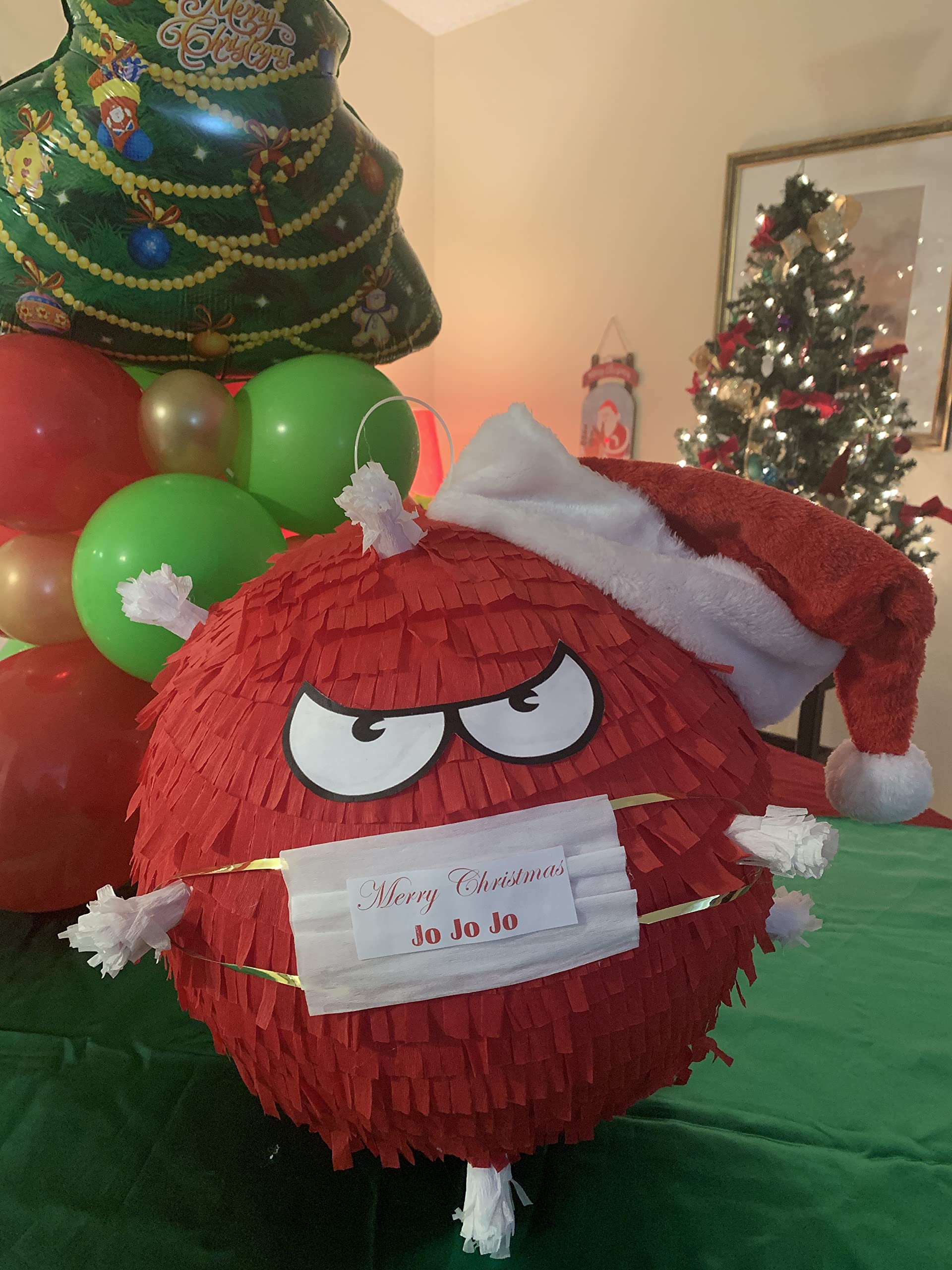 3D Virus Christmas Party Decorations - 15