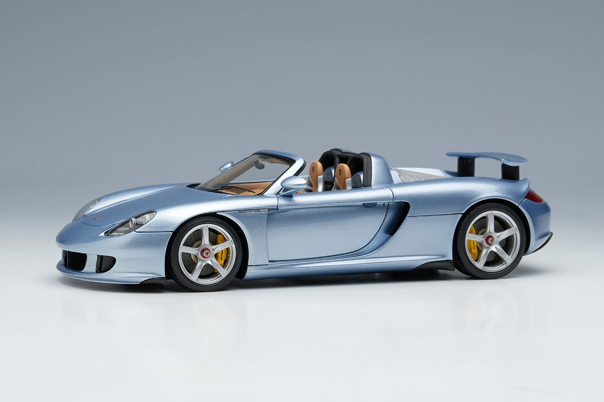 EIDOLON 1:43 Scale Porsche Carrera GT 2004 Diecast Model Car with Rear Wing Upgrade - Collectible Miniature for Display, Gift, or Racing Enthusiasts