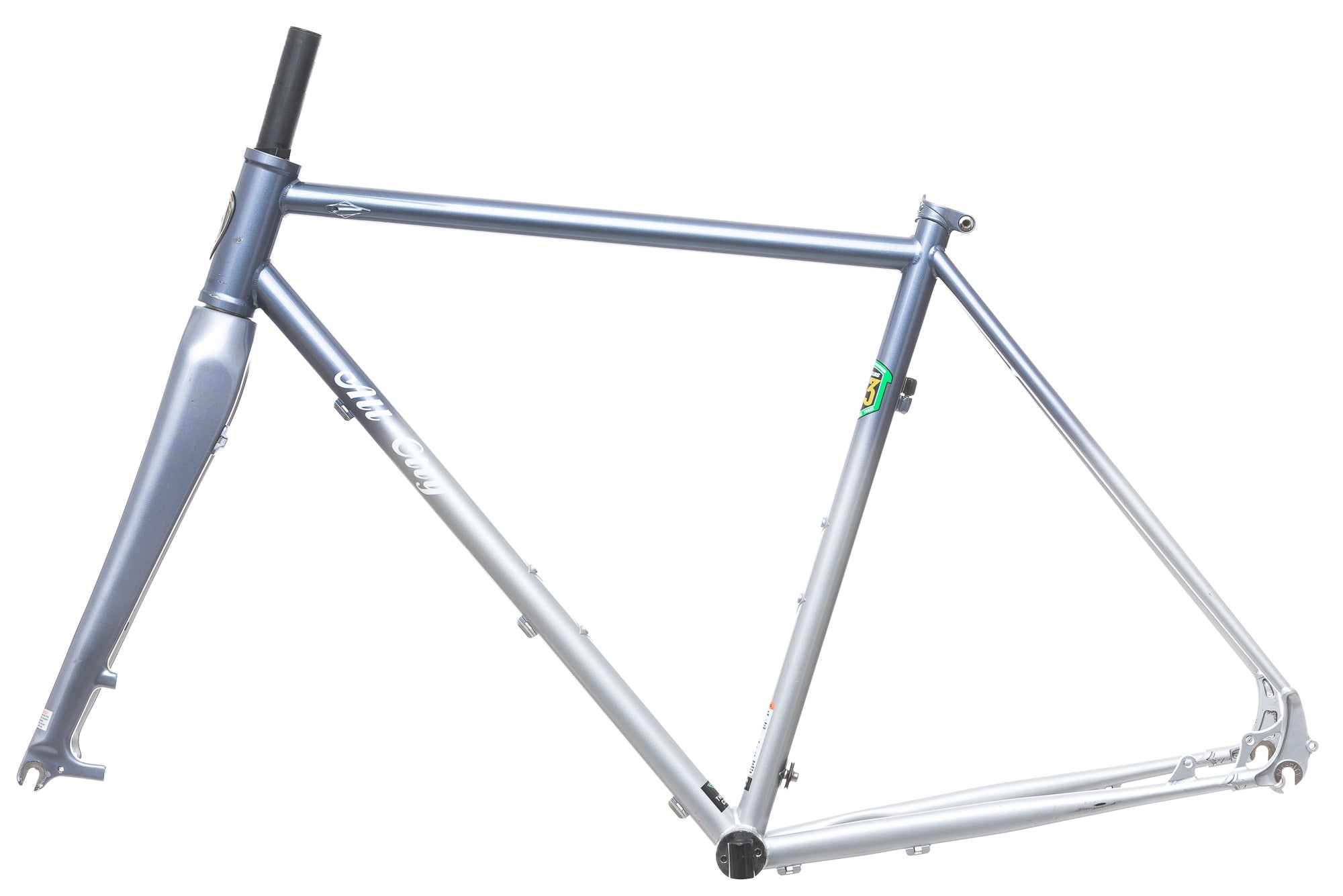 All City Macho King 52cm Road Bike Frameset - Lightweight Aluminum Frame for Urban Cycling & Commuting - Perfect for City Rides, Fitness Training & Adventure Tours
