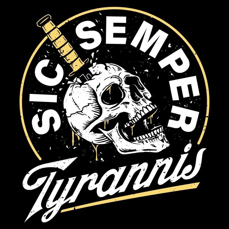 Sic Semper T-Shirt for Men - Classic Black Cotton Tee - Perfect for Casual Wear, Street Style & Everyday Outfits