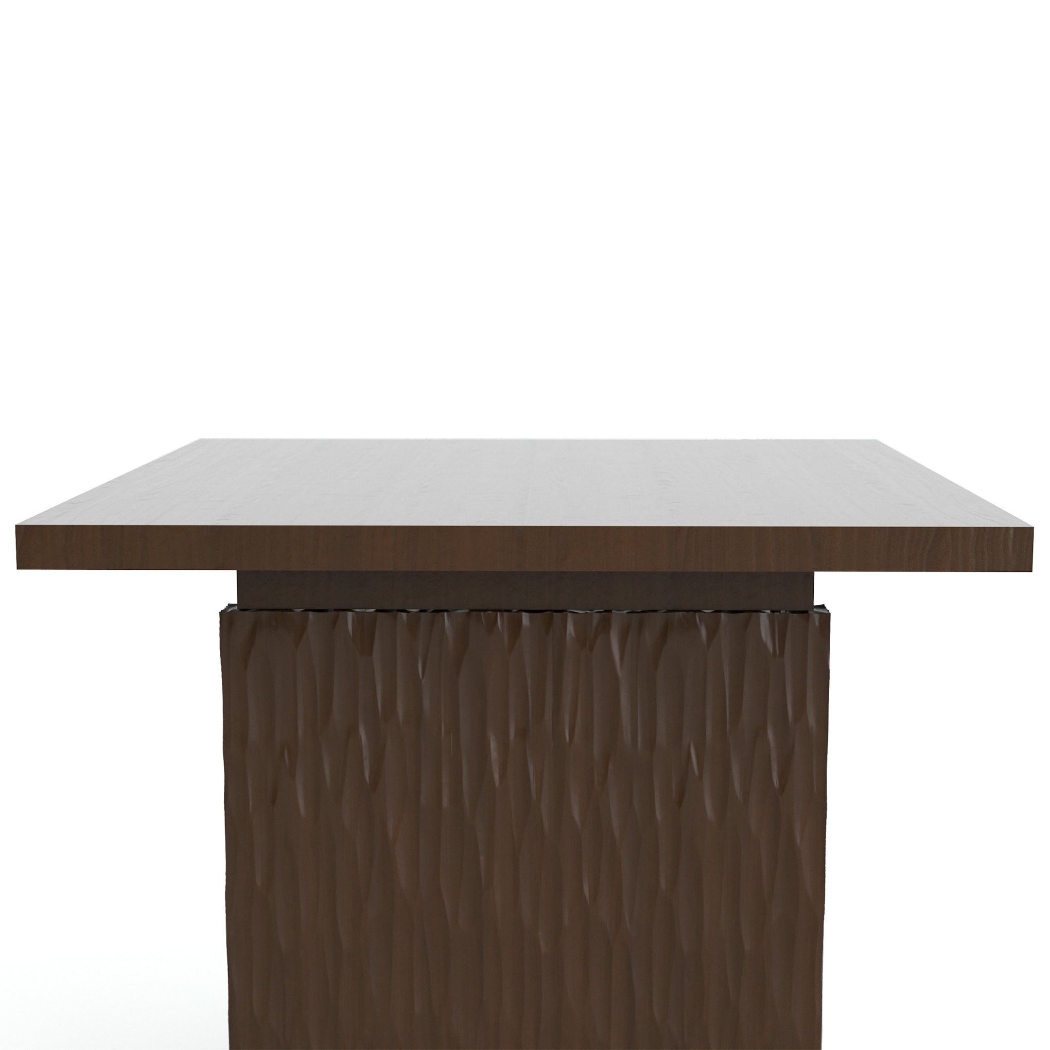 Modern Canton Side Table - Small Accent Table for Living Room, Bedroom, or Office - Stylish End Table with Sturdy Metal Frame & Wooden Top - Perfect for Coffee, Books, or Decor