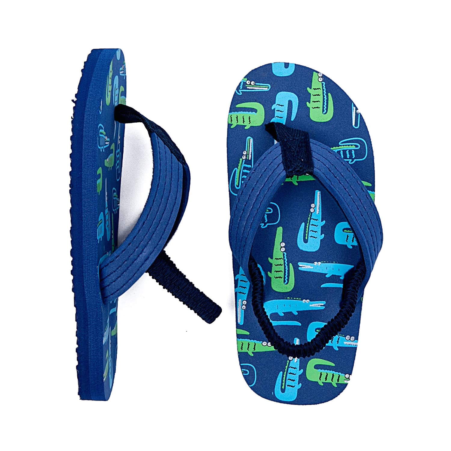 Ceruwum Toddler Girls Beach Pool Flip Flops Sandals - Non-Slip Water Shoes for Toddler Girls 1-3 Years | Perfect for Beach, Pool, Park & Summer Play