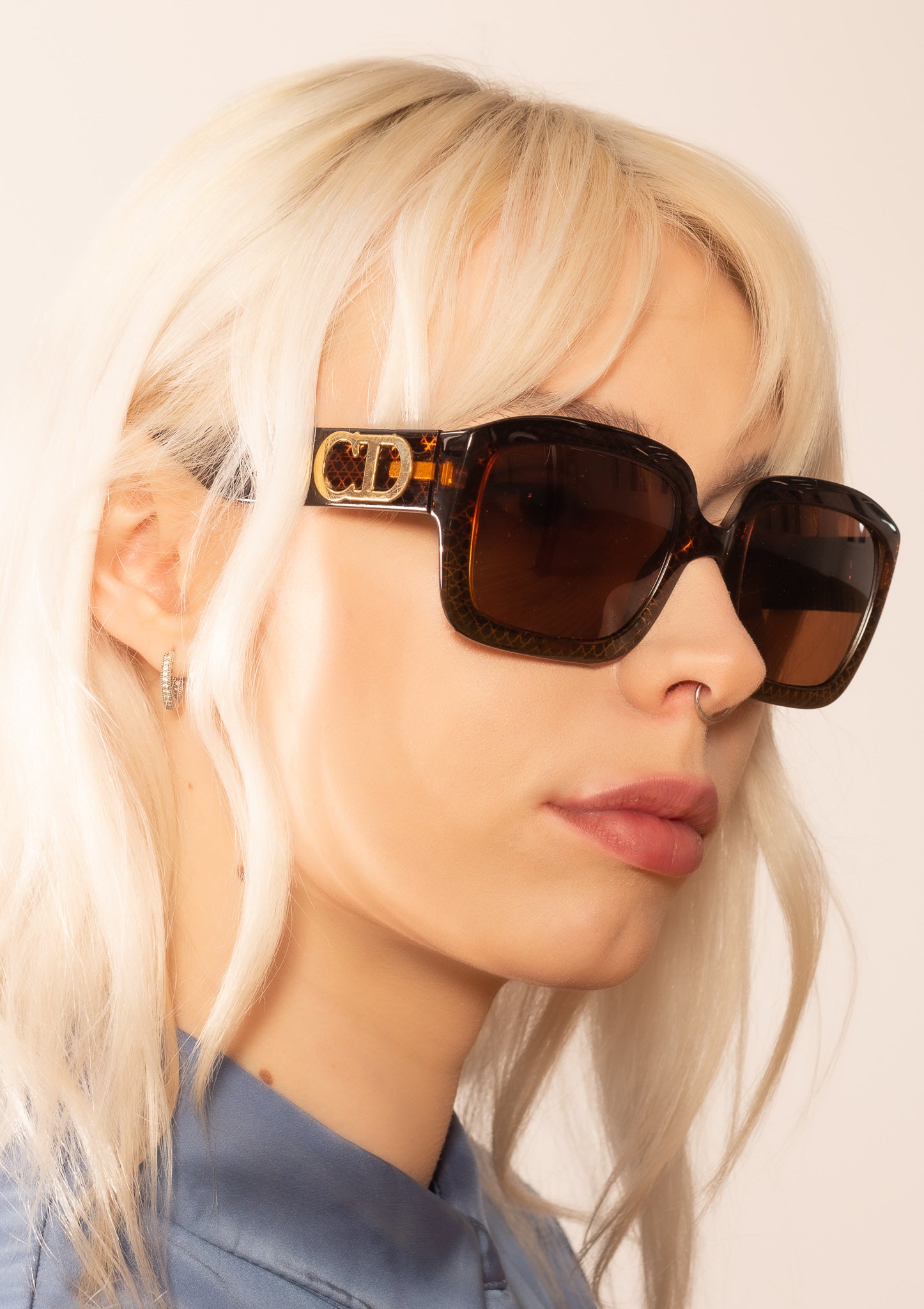 Christian Dior 2987 19E Sunglasses - Luxury Designer Shades for Women - UV Protection & Fashion Statement - Perfect for Beach, Driving & Outdoor Activities