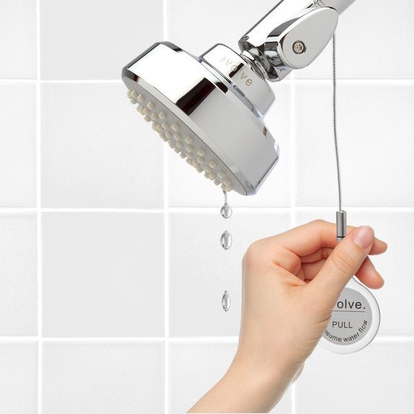 Evolve Technologies 3.25 Inch WaterSense Certified Fixed Showerhead with Thermostatic Valve - High Pressure Water Saving Shower Head for Bathroom, Spa, and Home Use