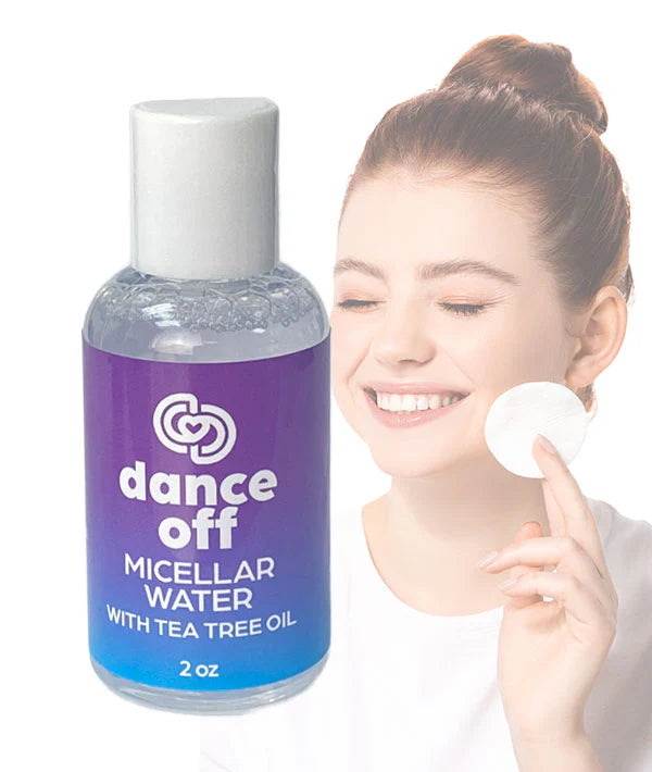 Tea Tree Oil Micellar Water for Makeup Removal & Acne Control - Gentle Cleansing for Sensitive Skin | Perfect for Daily Skincare & Post-Workout Refresh