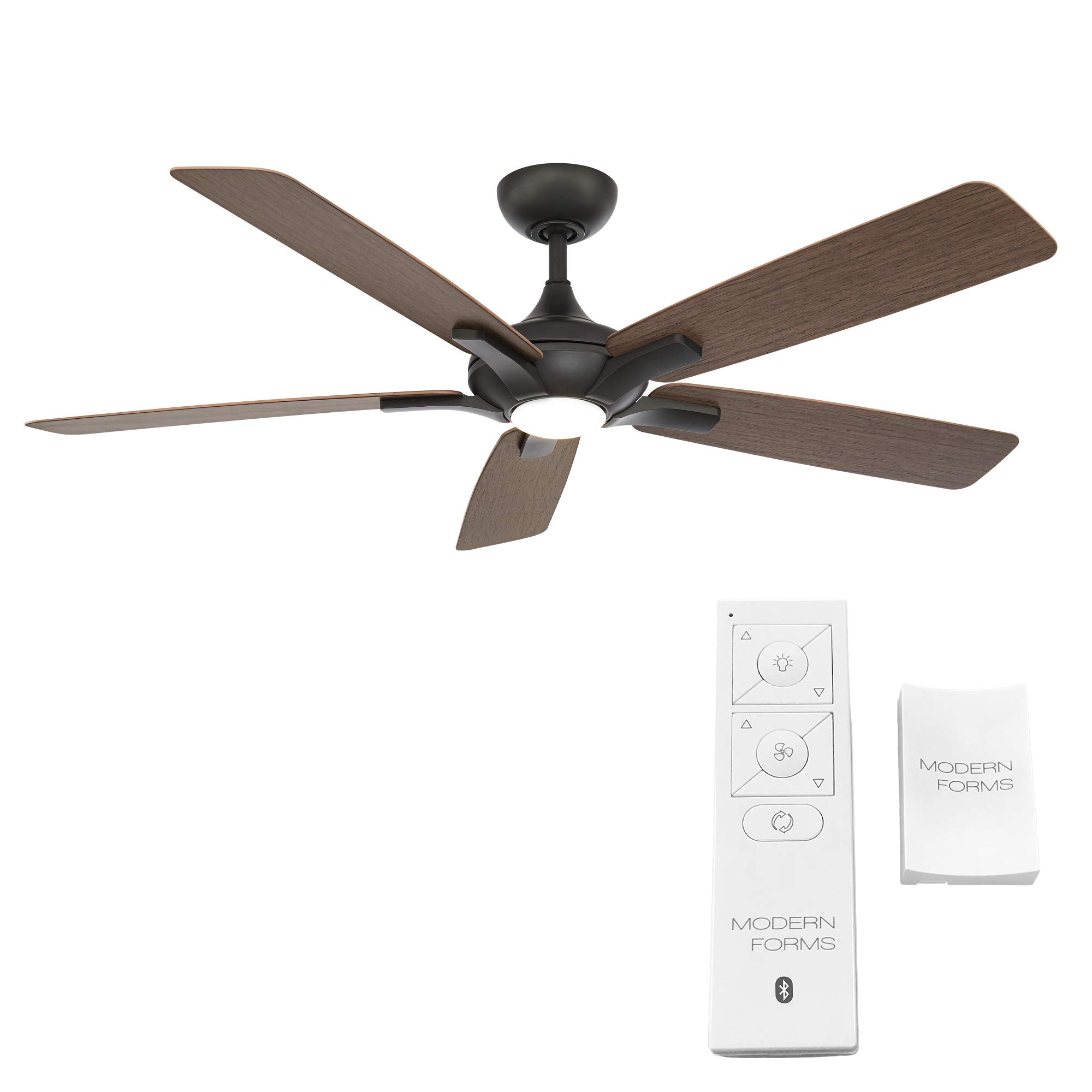 Mykonos 60in Smart Ceiling Fan with LED Light Kit, Remote Control, and Alexa/Google Assistant Compatibility for Indoor and Outdoor Use in Living Rooms, Bedrooms, and Patios