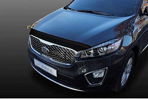 Acrylic Hood Deflector & Bonnet Guard Protector for 2020 KIA Sorento - Wind & Debris Protection for Highway Driving & Off-Road Adventures