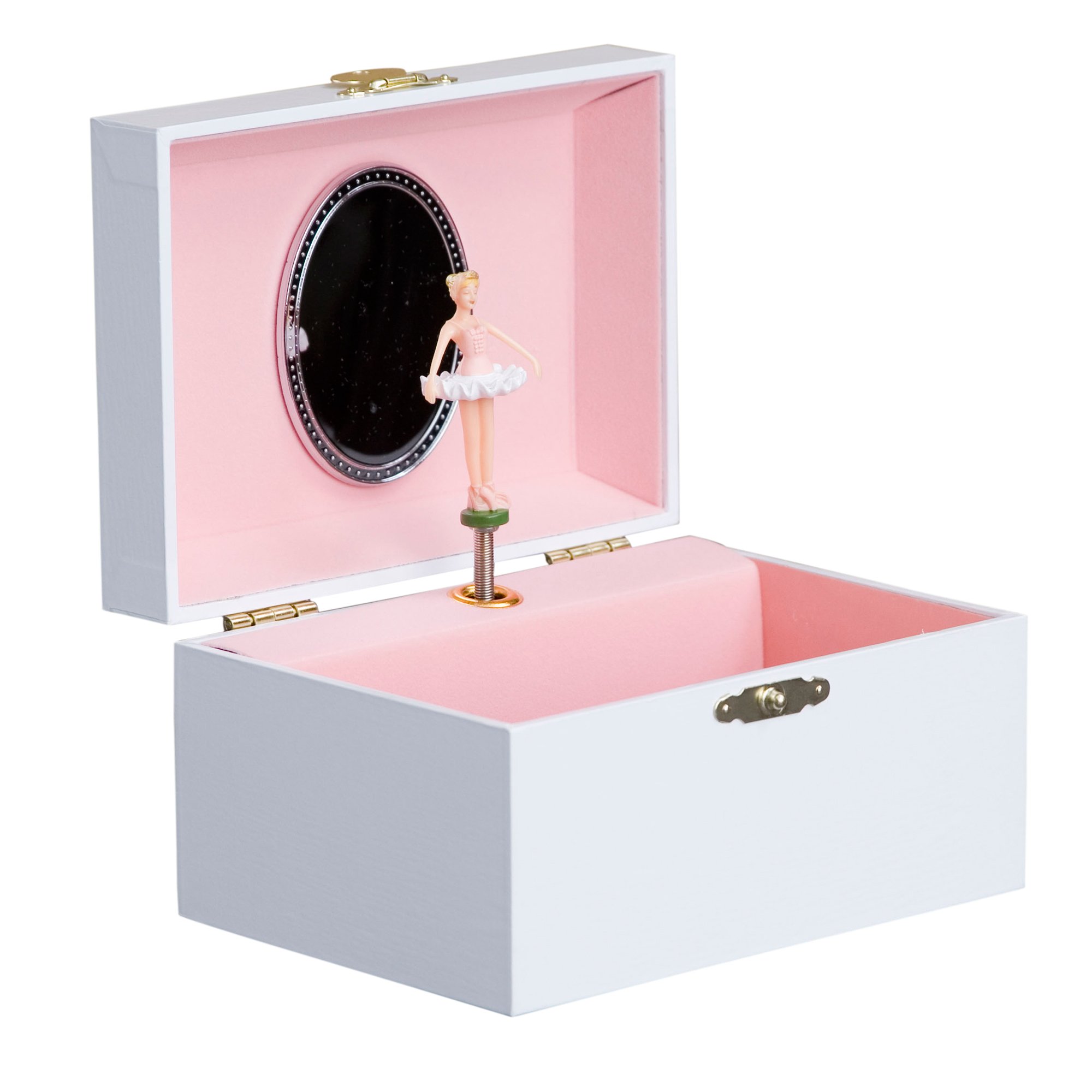 Personalized Elephant Ballerina Jewelry Box - Engraved Music Box for Girls, Perfect Gift for Birthday, Christmas & Special Occasions - Elegant Jewelry Storage for Necklaces, Rings & Keepsakes