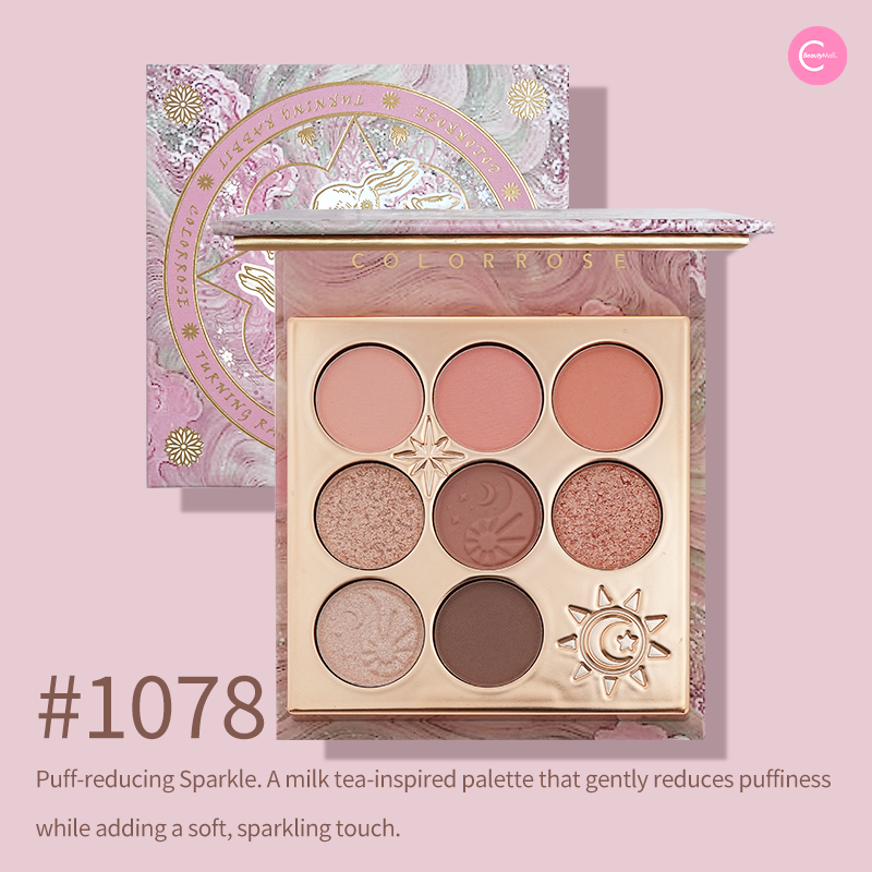 Colorrose Three Lifetimes Series 8-Color Eyeshadow Palette | Highly Pigmented, Long-Lasting Makeup | Perfect for Daytime, Night Out & Special Occasions