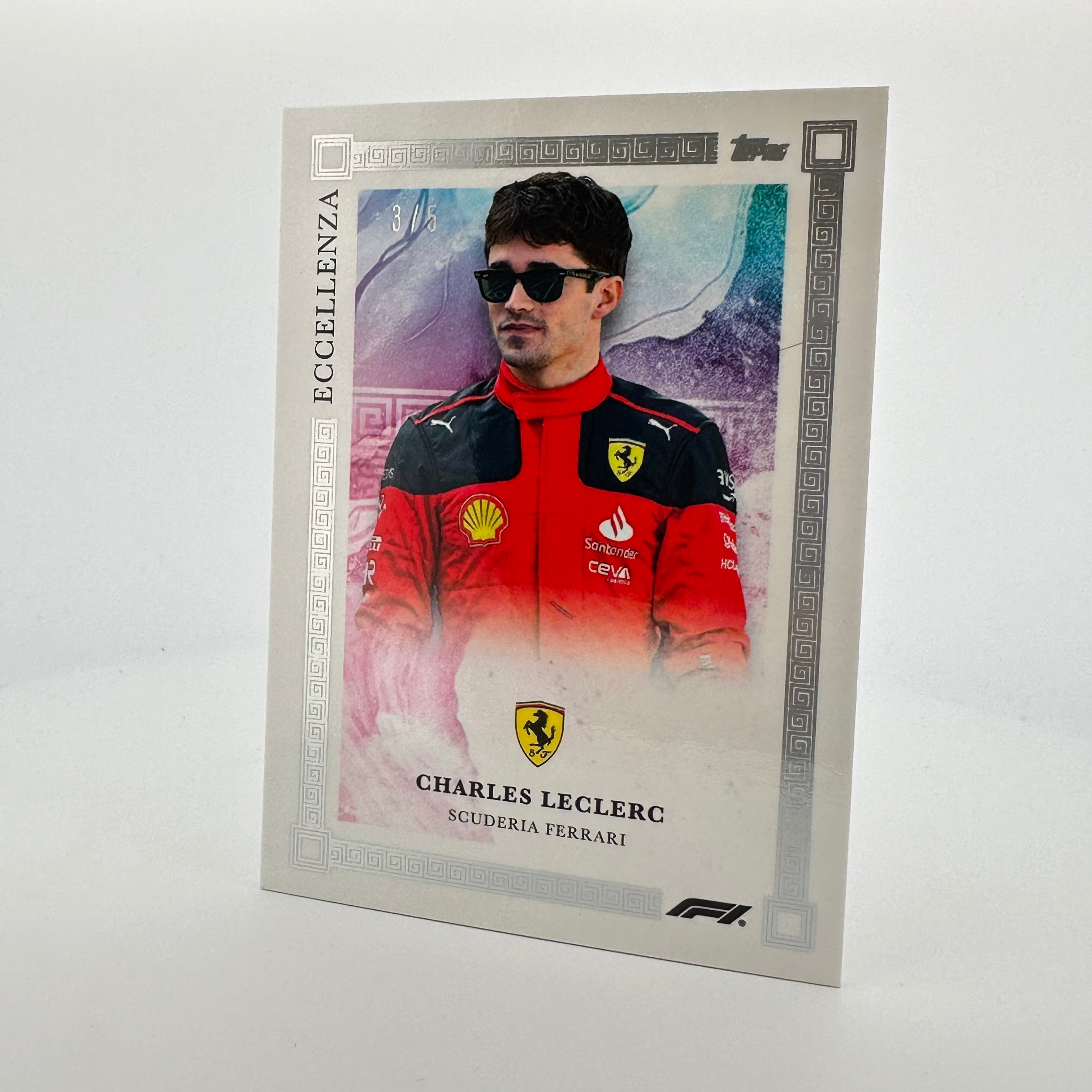 3/5 Rainbow Charles Leclerc 2023 Eccellenza - Premium Collectible F1 Racing Model Car for Display & Gift Giving
