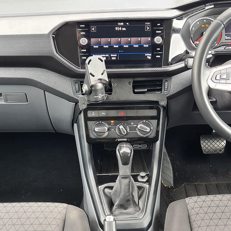 Volkswagen T Cross (2019+) Car Phone Holder - Universal InDash Mount for Smartphones - Perfect for GPS Navigation & Hands-Free Driving