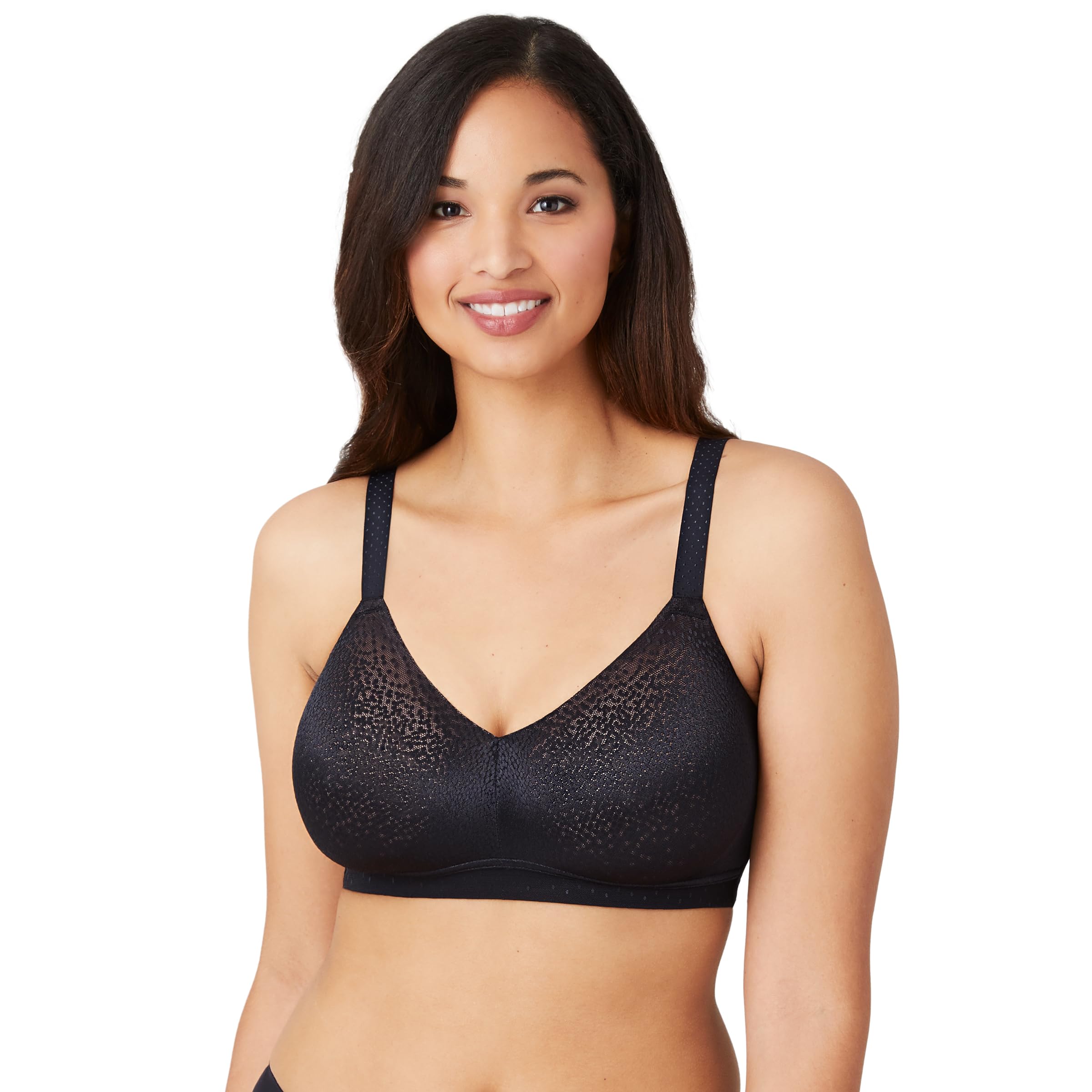 Wacoal Women's Back Appeal Wire Free Bra - Comfortable Seamless Support for Everyday Wear, Yoga & Lounge