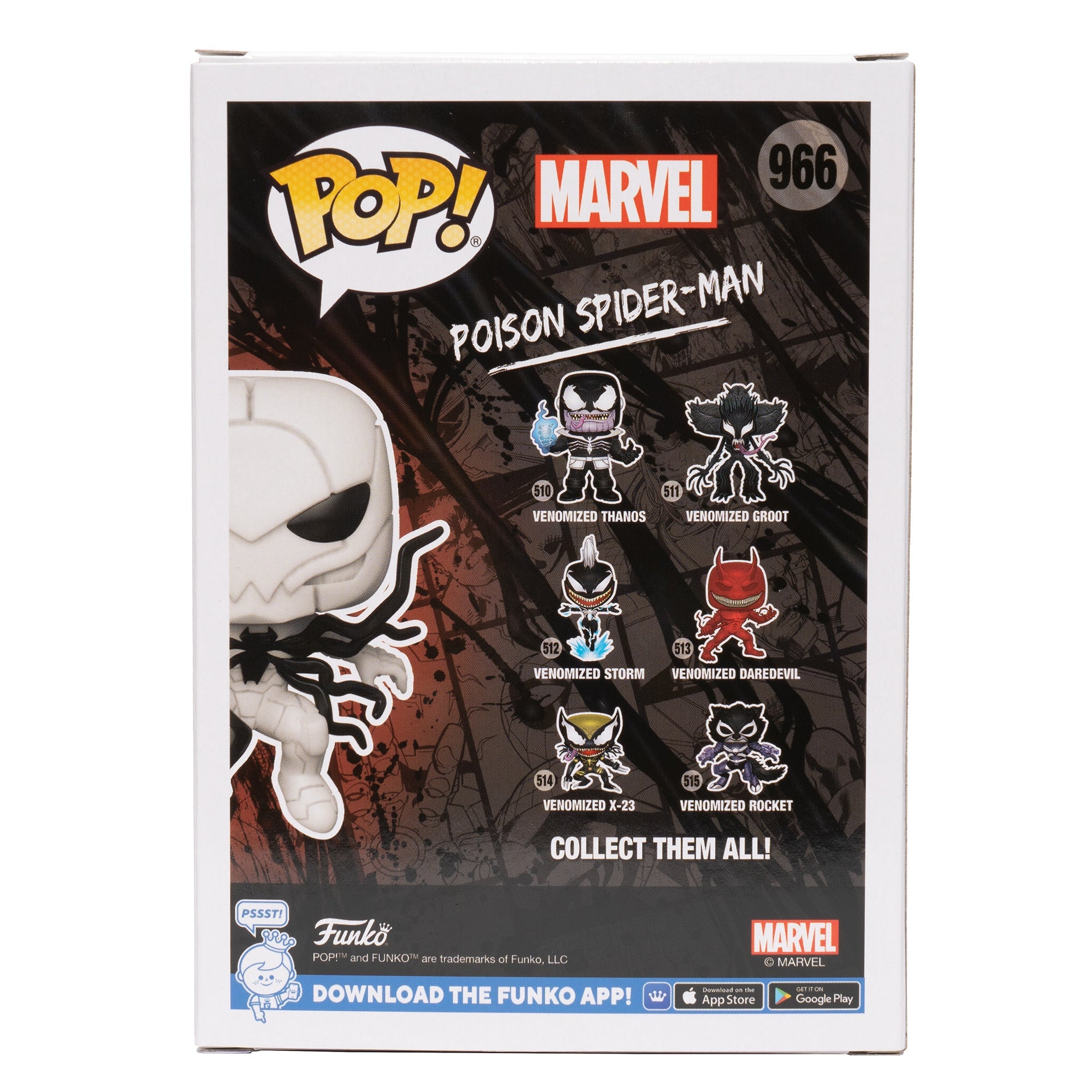 Funko Pop! Marvel Venom as Poison Spider-Man - Collectible Vinyl Figure for Marvel Fans & Superhero Decor