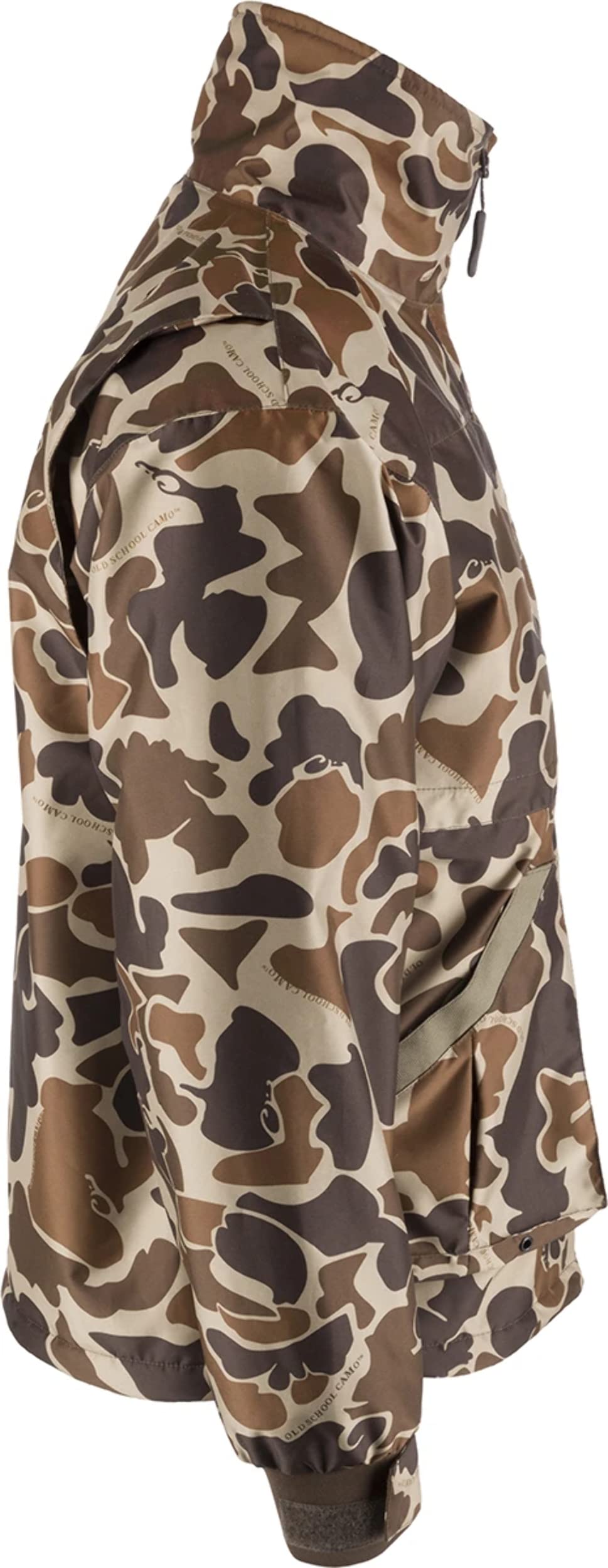 Drake Waterfowl MST Refuge 3.0 Fleece-Lined Full Zip Jacket - Men's Insulated Hunting Coat for Cold Weather - Perfect for Outdoor Adventures, Camping & Waterfowl Hunting