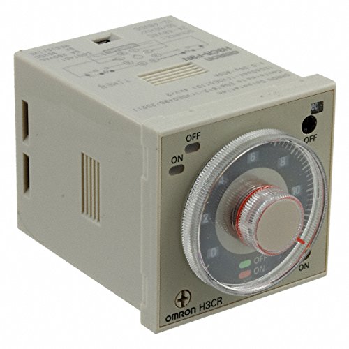 Omron H3CRF8NAC100240DC100125 Solid State Timer - 0.05 sec to 30 hr Range, 5A 0.9W - Industrial Automation & HVAC Control System Timer for Equipment Timing