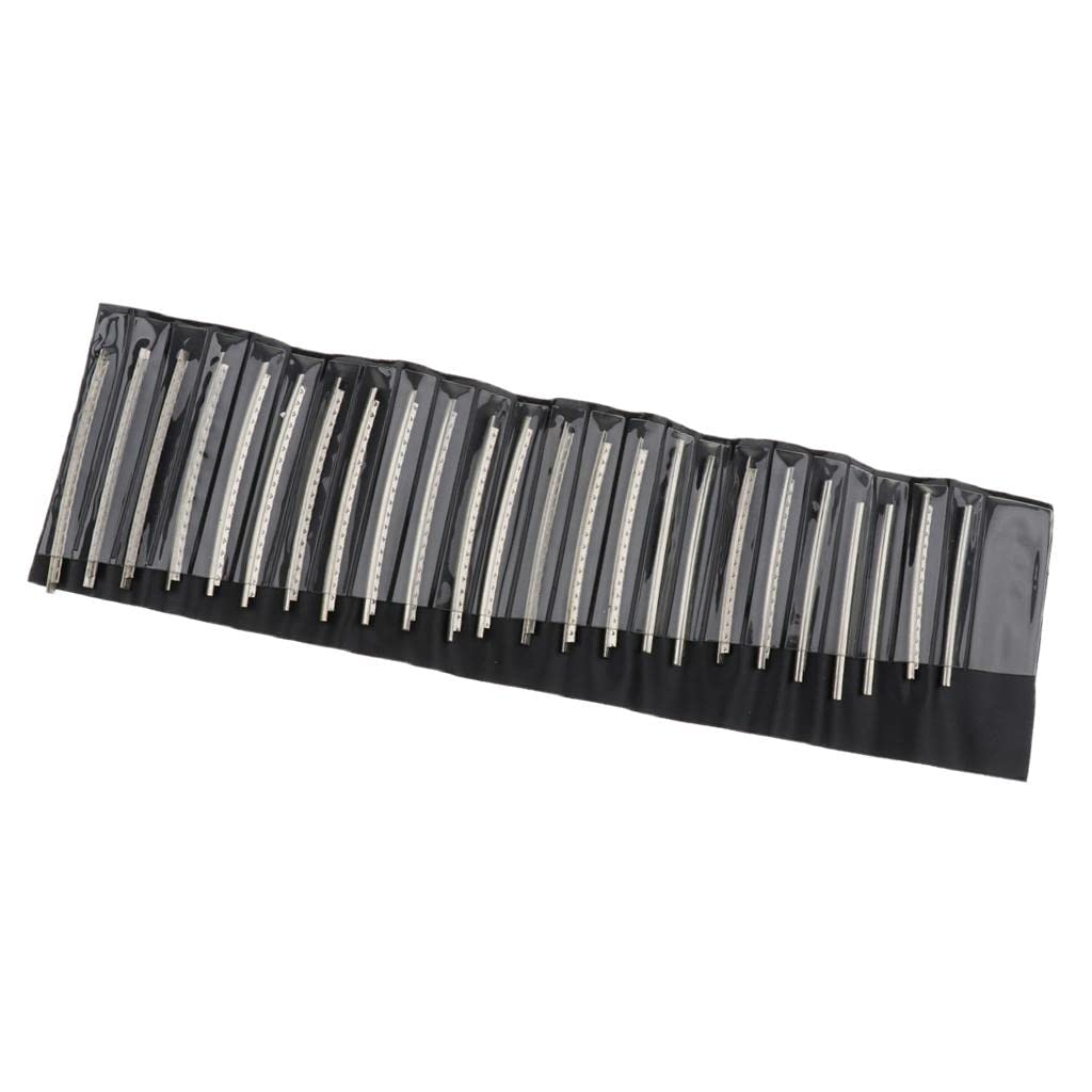 Fancyes 24-Piece 2.7mm Electric Guitar Fret Wire Set - Cupronickel Fretwires for Guitar Repair & Maintenance - Perfect for DIY Guitar Upgrades, Neck Refrets, and Instrument Restoration