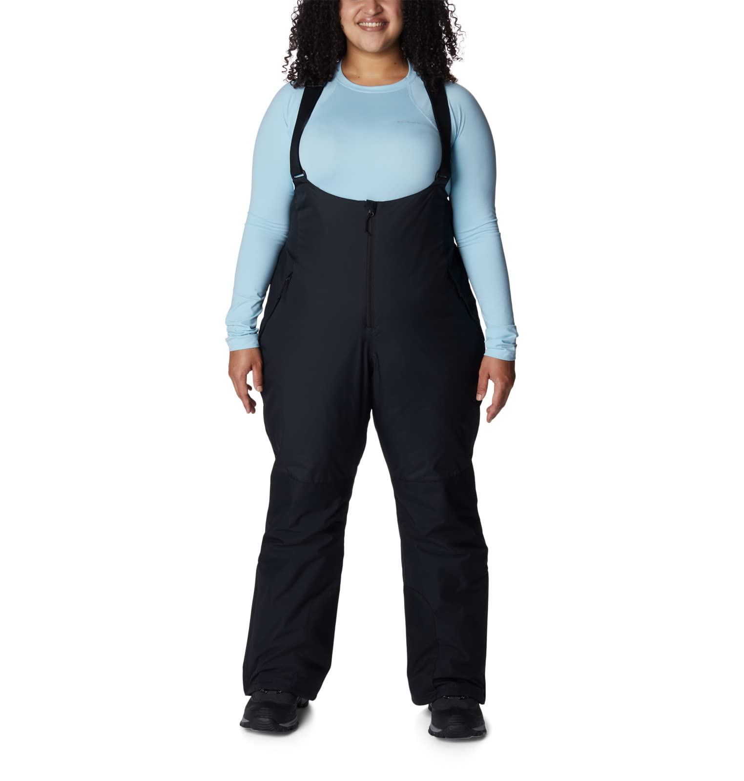 Columbia Women's Iceventure™ Bib Snow Pants - Waterproof, Insulated Winter Bib Overalls for Skiing, Snowboarding & Cold Weather Activities