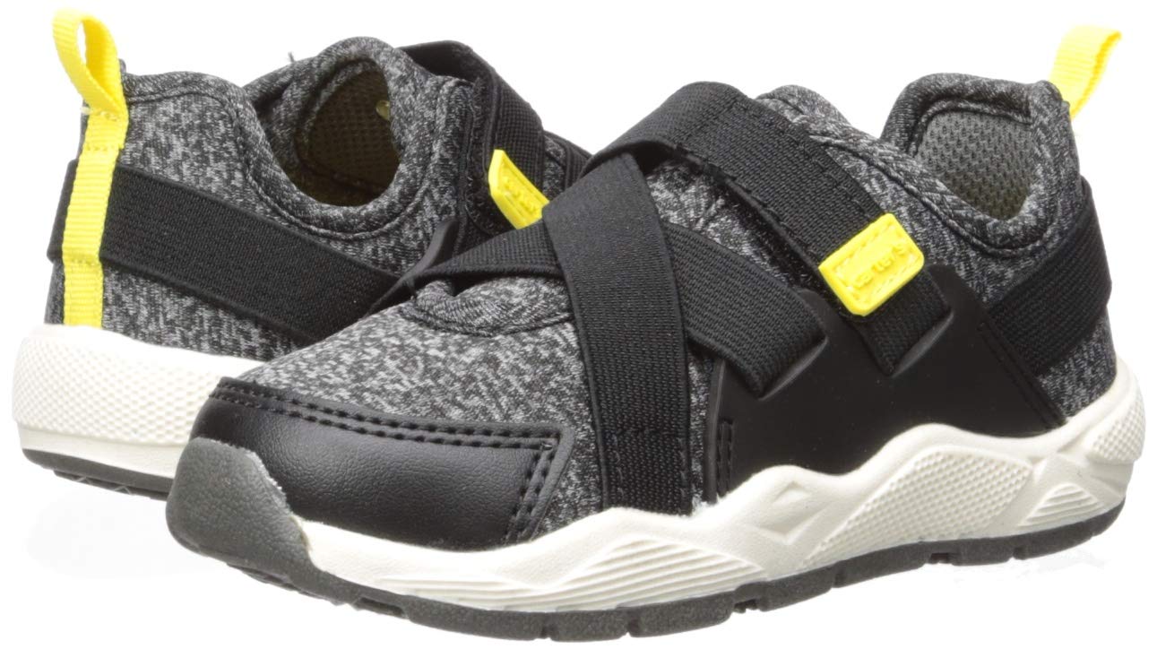 Carter's Boys' Ninja Athletic Mesh Sneakers - Lightweight Breathable Running Shoes for Kids, Toddlers & Little Boys - Perfect for Playground, Sports & Everyday Wear