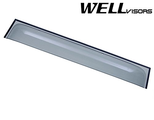 WellVisors Window Visors for Lexus LX470 1998-2007 - Clip-on Side Window Deflectors | Rain Protection & Improved Airflow for Driving Comfort