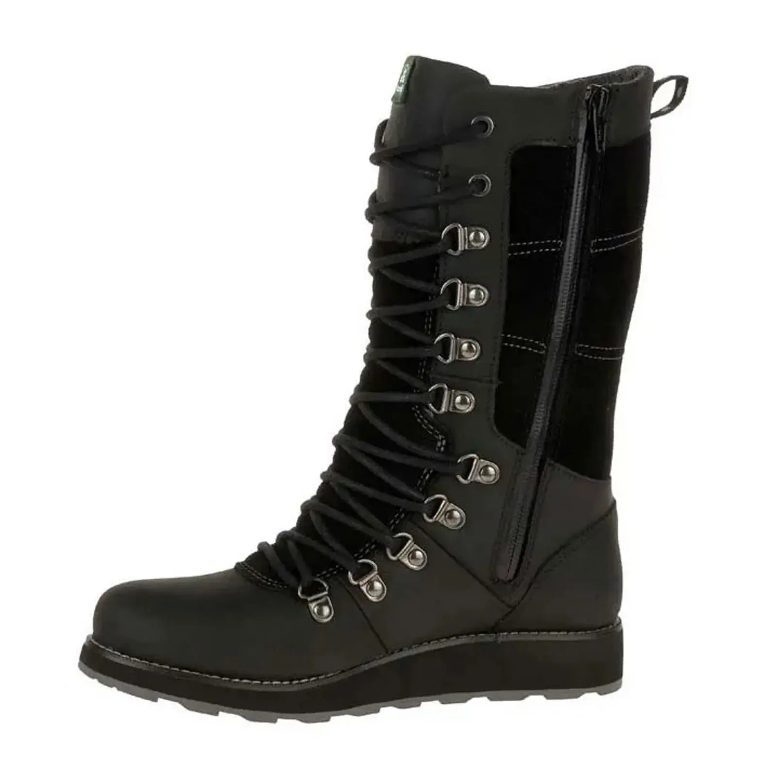 Kamik Ariel Tall Winter Boots for Women - Waterproof, Insulated Snow Boots for Cold Weather - Black - Perfect for Hiking, Snowshoeing & Winter Outdoor Activities