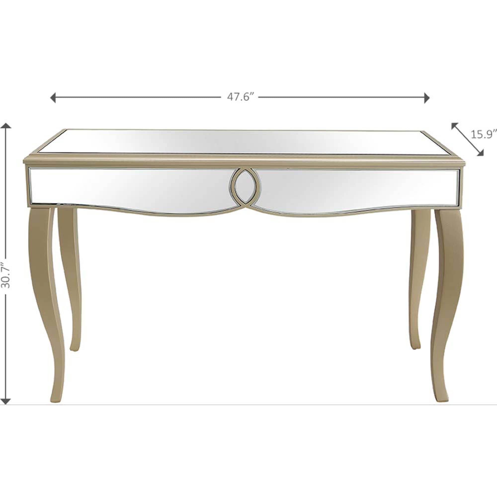 Camden Isle Eleanor Console Table - Elegant Entryway Furniture for Hallway, Living Room & Foyer Decor | Solid Wood Sofa Table with Storage Shelf