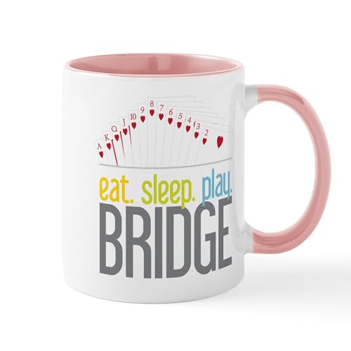 White/Pink Inside - Bridge Mug