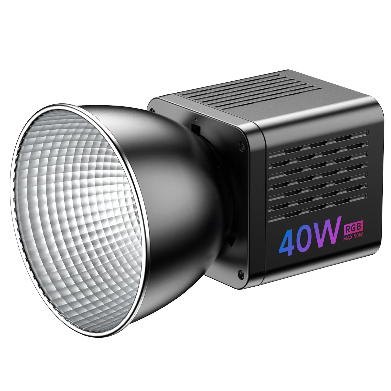 Ulanzi L024 40W RGB LED Video Light - Portable Photography Lighting for YouTube, TikTok, Vlogging & Live Streaming - Perfect for Content Creators & Studio Shoots