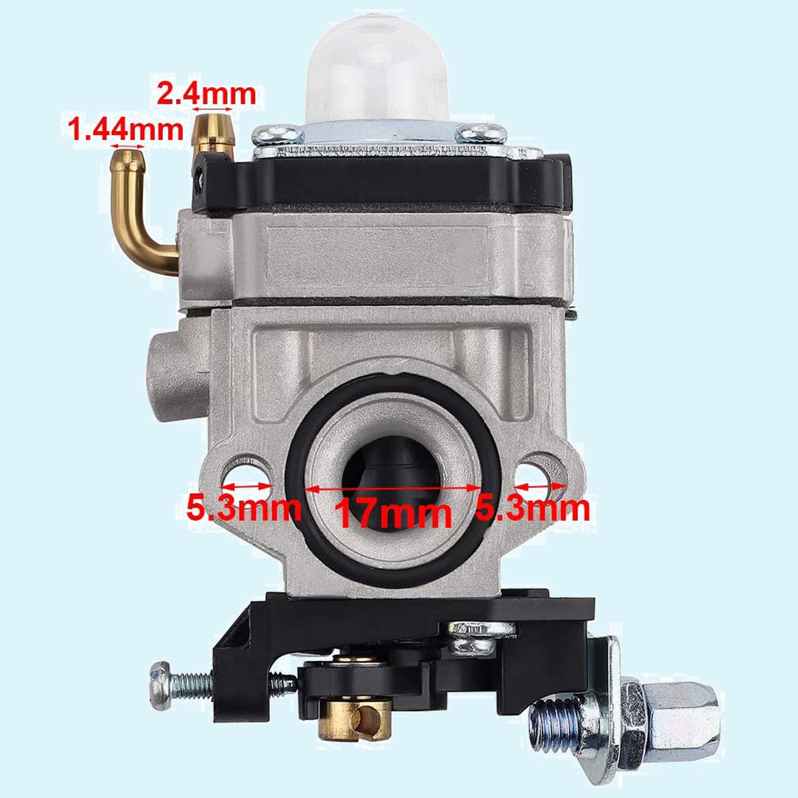 Shindaiwa 62100-81010 Carburetor Replacement for WYK-196 WYJ-138 WYK-186 T242X T242 LE242 - Compatible with Echo PAS-260 PB-260L SRM260 SRM261 String Trimmer & Brushcutter - Perfect for Lawn Maintenance, Landscaping & Yard Work