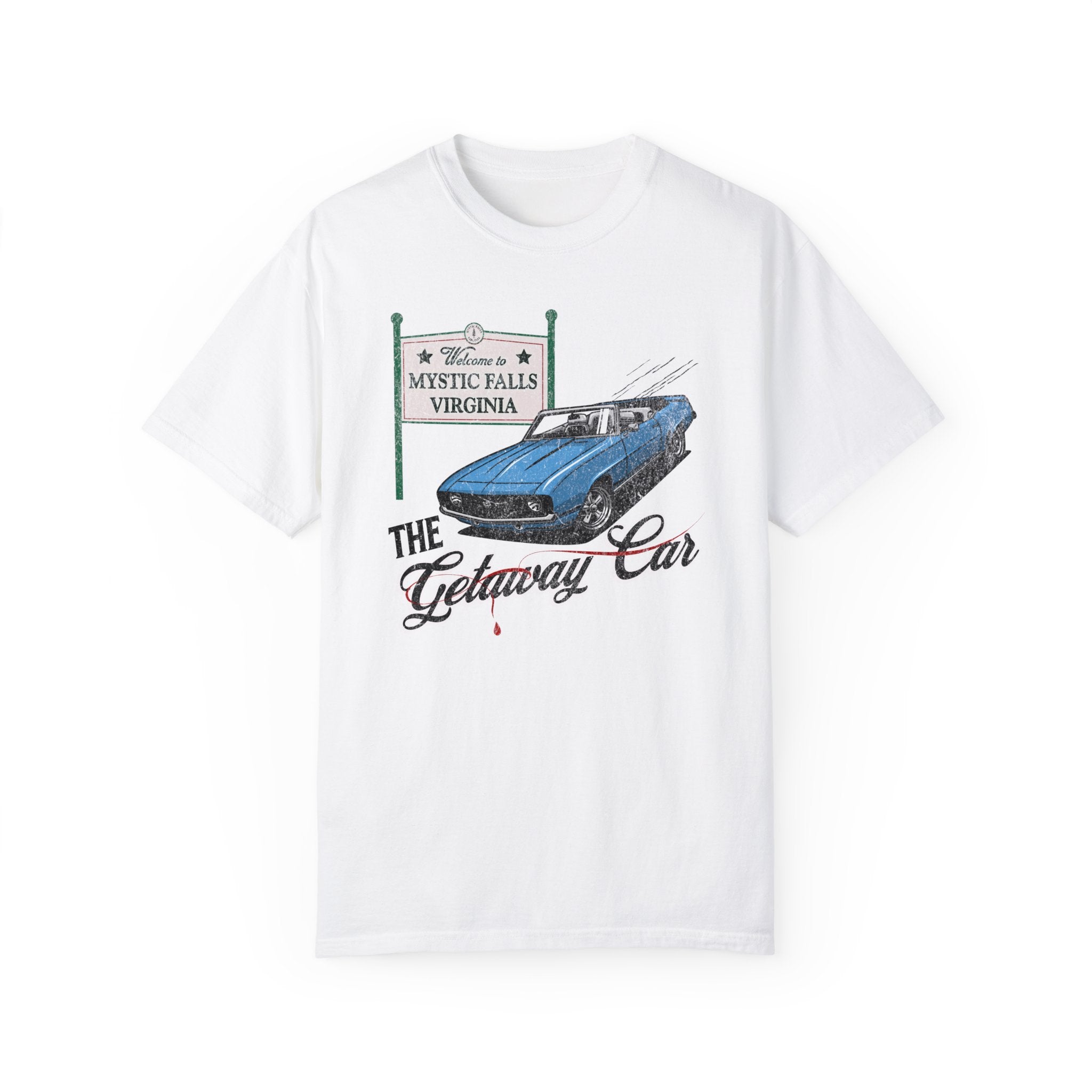 The Getaway Car Shirt - Stylish Graphic Tee for Men & Women - Perfect for Casual Wear, Road Trips, and Car Enthusiasts