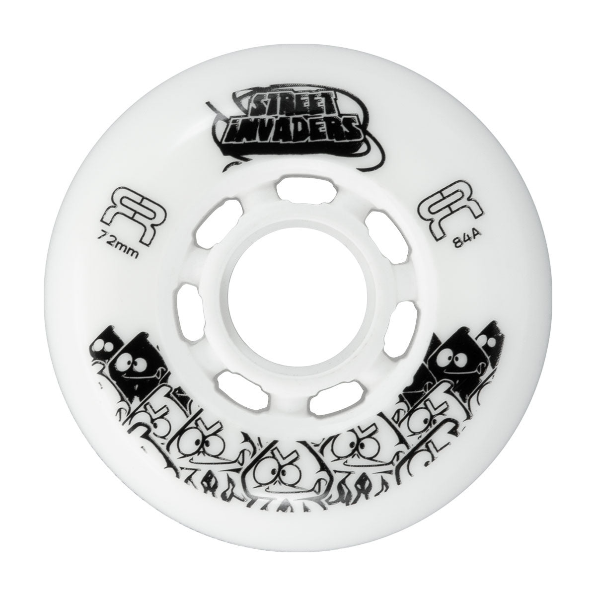 FR Street Invaders Wheels - Round Profile Performance Tires (Pack of 4) | High-Grip for Street Racing & Drifting | Perfect for Sports Cars & Tuner Vehicles