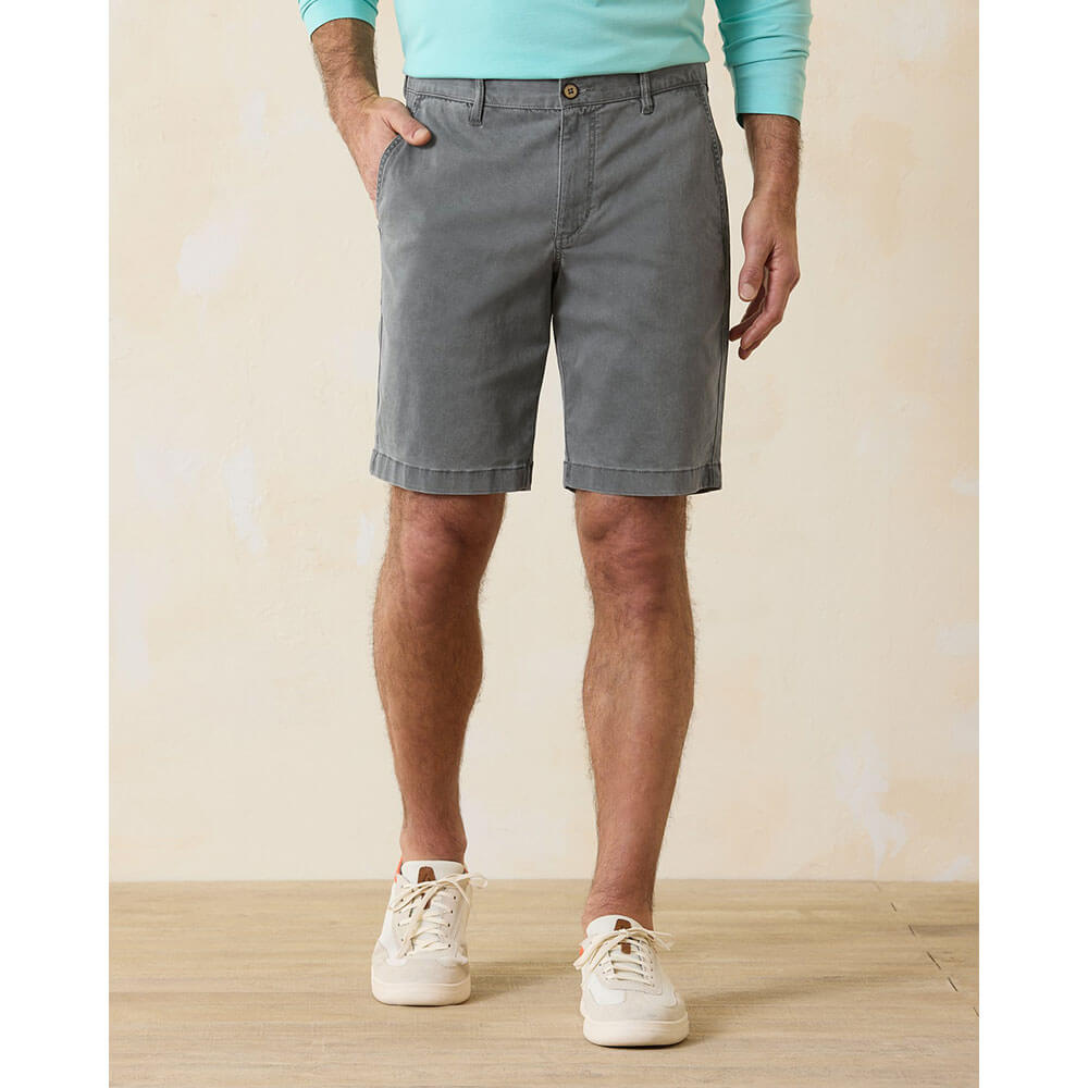 Tommy Bahama Big & Tall Boracay Shorts for Men - Comfortable & Stylish Fog Grey Swim Trunks - Perfect for Beach Vacations, Pool Parties & Summer Outings