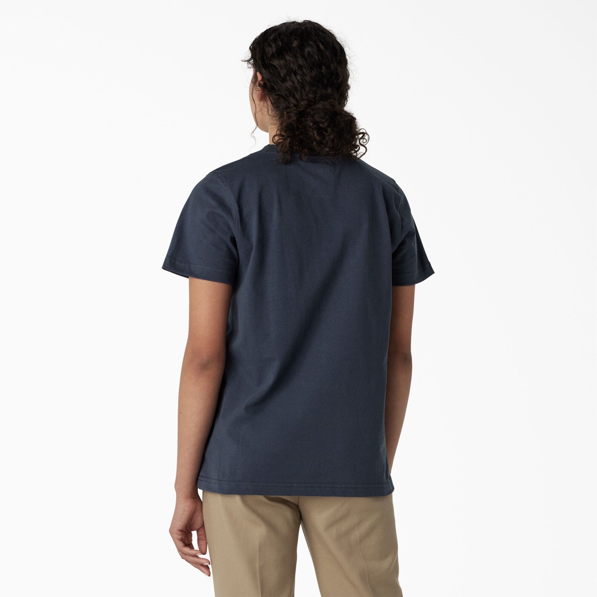 Dickies Women's Heavyweight Short Sleeve Pocket T-Shirt - Durable Workwear for Construction, Landscaping & Casual Wear