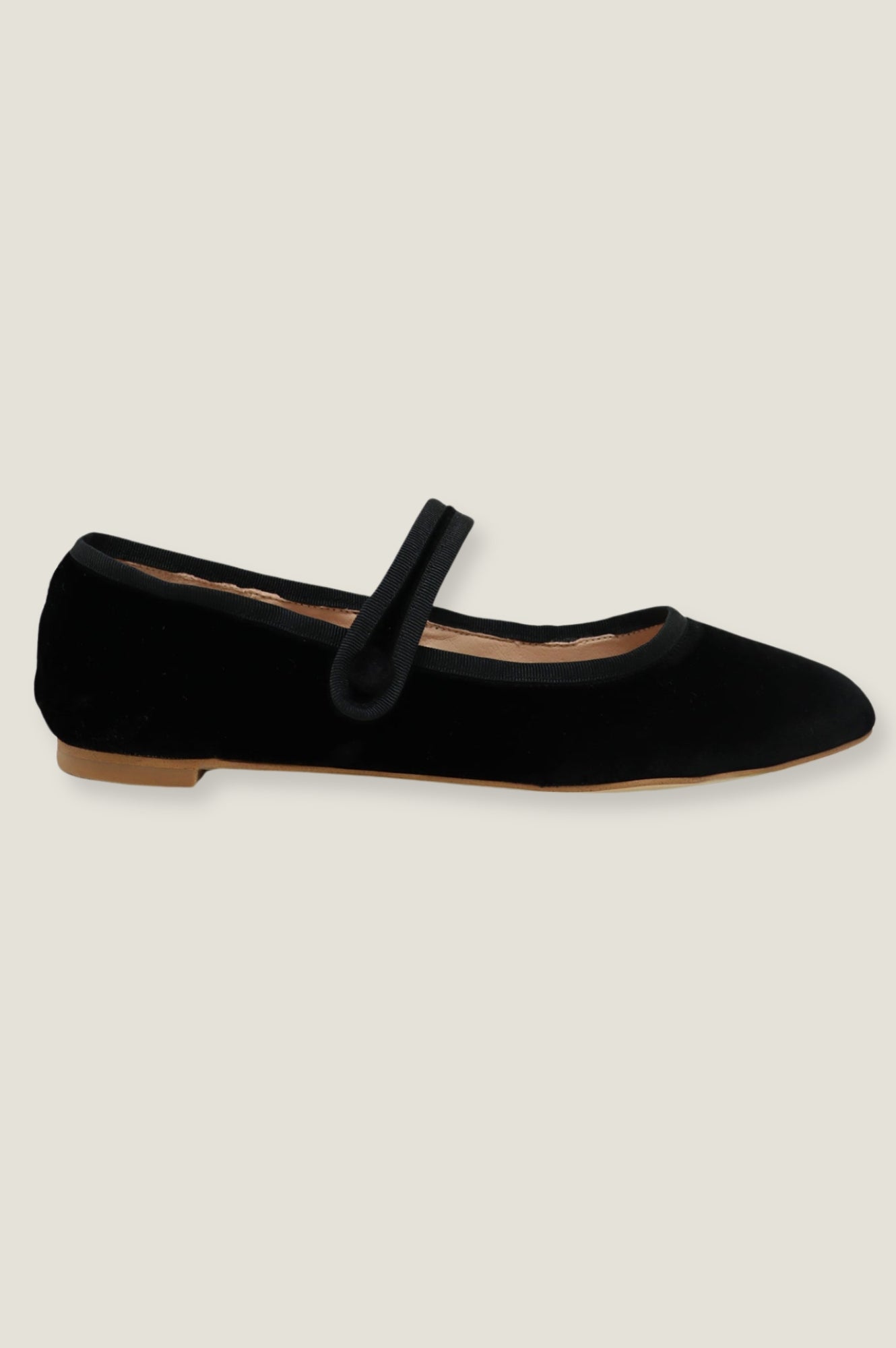 Black Velvet Mary Jane Shoes for Women - Elegant & Comfortable Flats for Work, Parties & Weddings