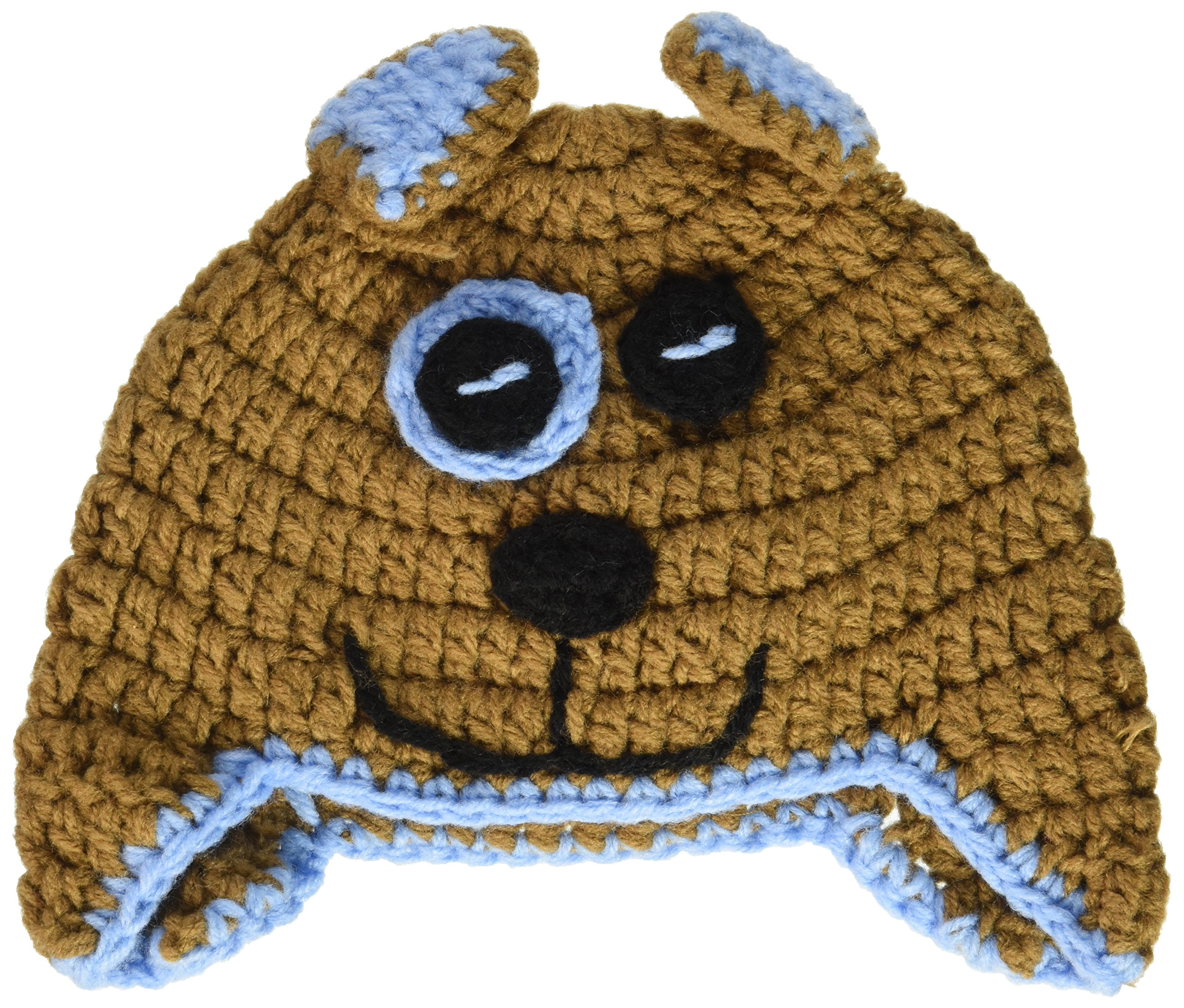 Boye Puppy Crochet Baby Hat - Cute Newborn Photo Prop