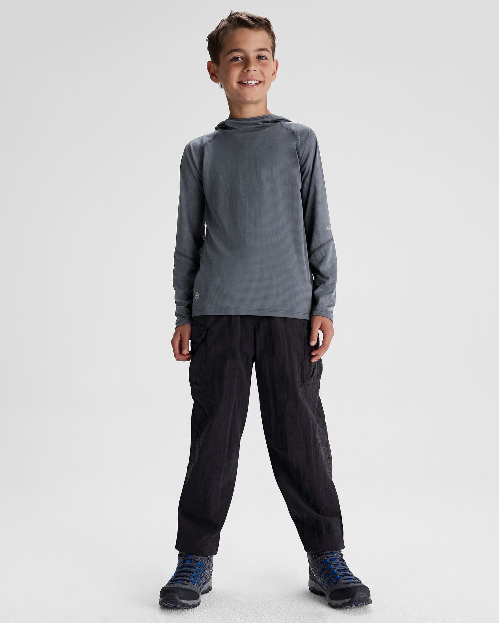 Boys' EVRY Day Lined Cargo Pants - Black | Durable Kids Outdoor Pants for School, Hiking & Everyday Wear