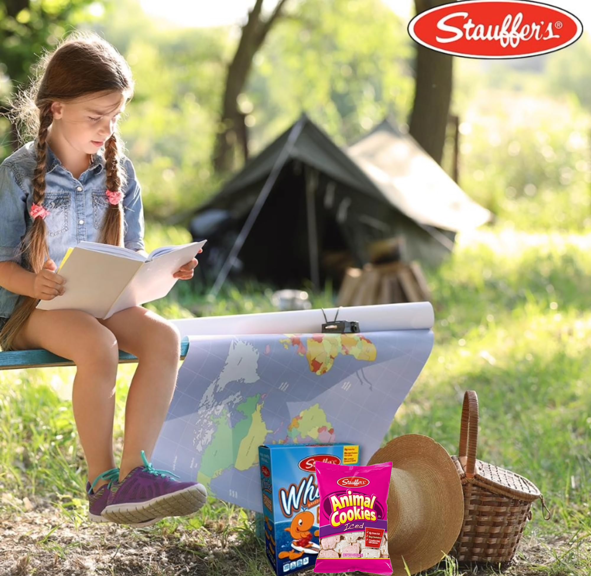 Stauffers Chocolate Animal Crackers & Iced Cookies Value Pack - 16/20/30 oz Shelf-Stable Snacks (2 Pack) | Perfect for Lunchboxes, Parties & On-the-Go Treats