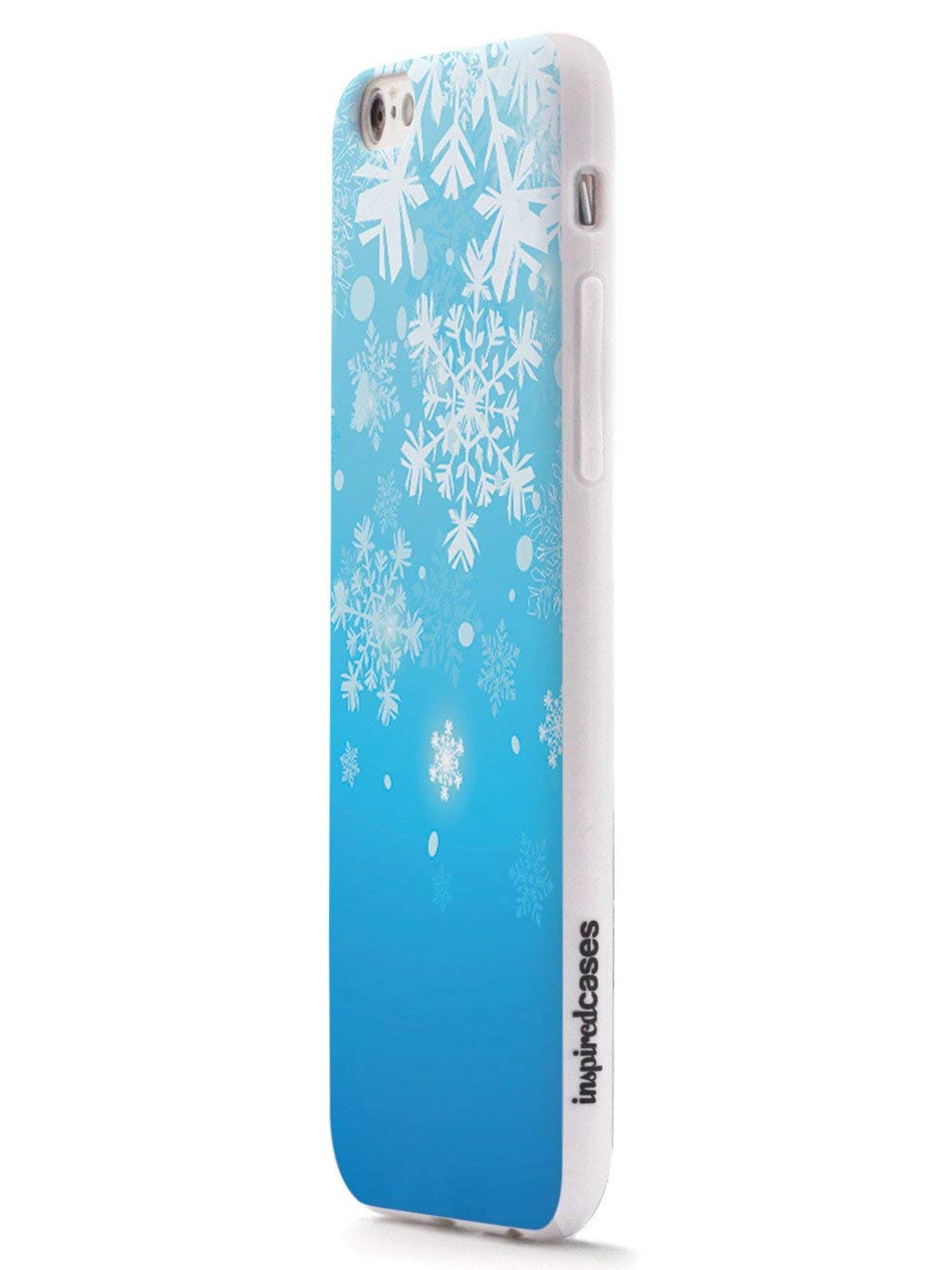 **Inspired Cases - iPhone XR Case Compatible with Apple iPhone XR - 3D Textured Protective Phone Cover with Winter Wonderland Snowflakes Design - Perfect for Everyday Use, Travel & Gifts**