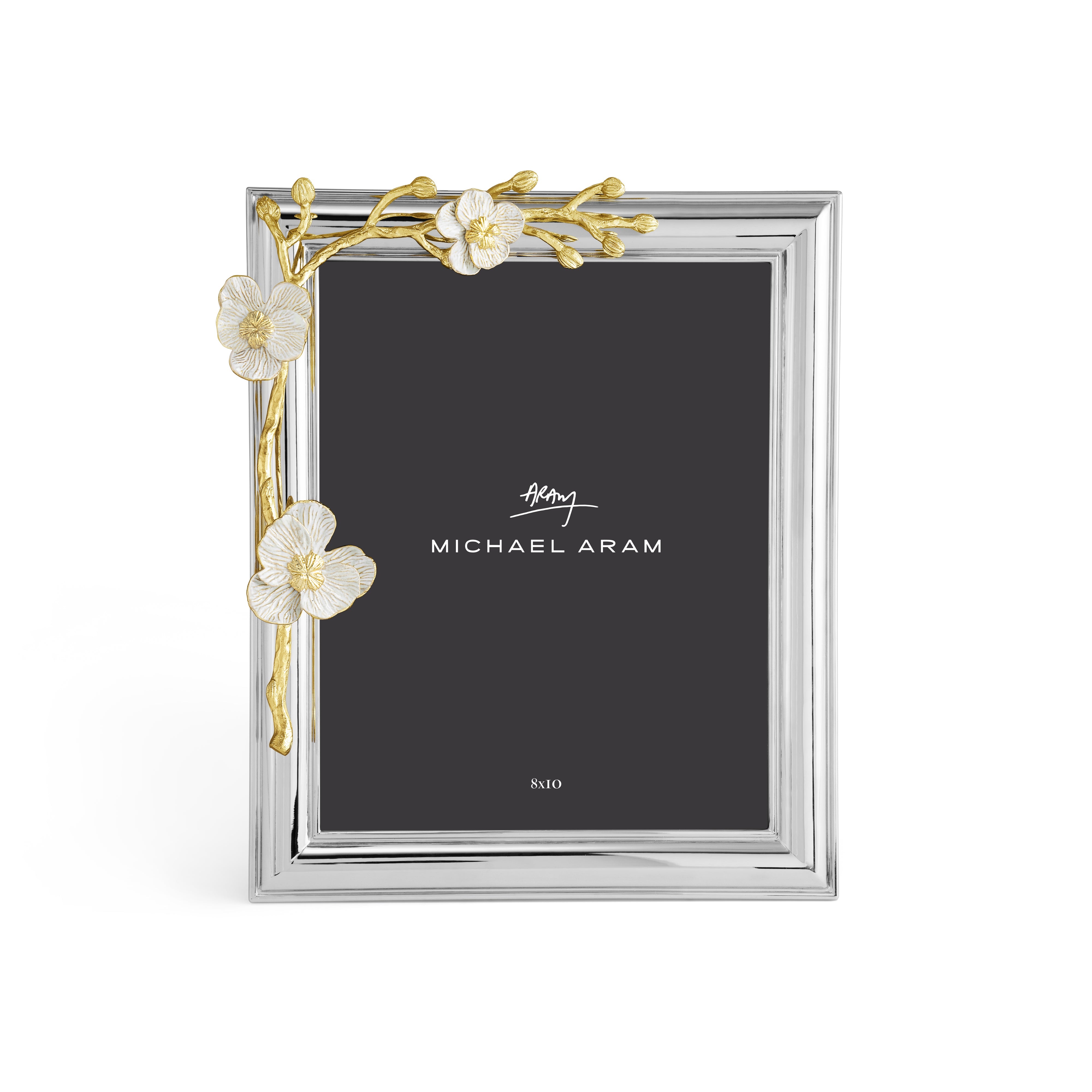 Elegant Orchid Picture Frame - Floral Wall Decor for Home & Office - Perfect for Wedding, Anniversary & Birthday Gifts - Display Your Precious Memories in Style
