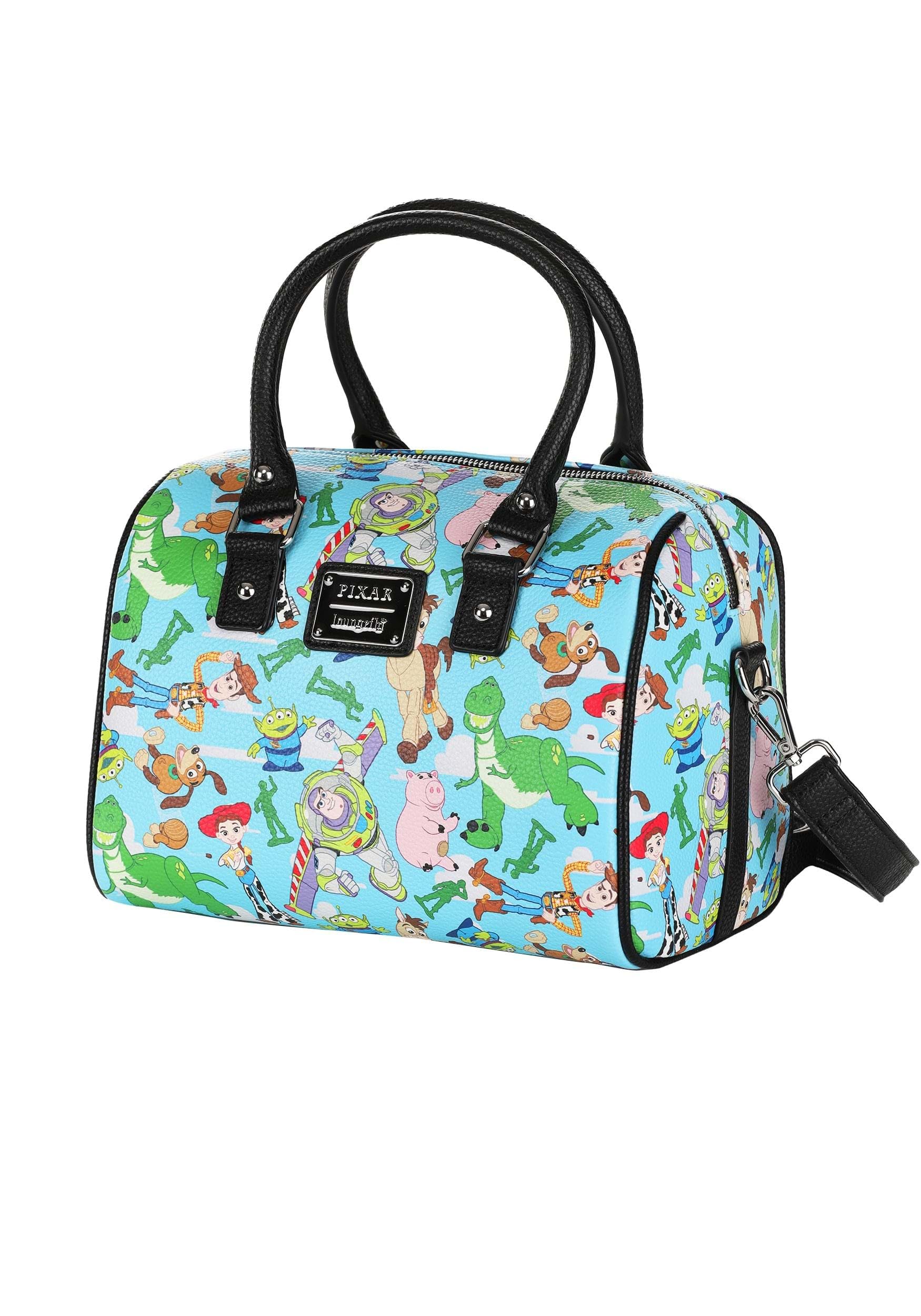 Loungefly Toy Story Crossbody Shoulder Bag - Disney Pixar Inspired Mini Backpack for Women & Girls - Perfect for Theme Parks, Travel, and Everyday Use