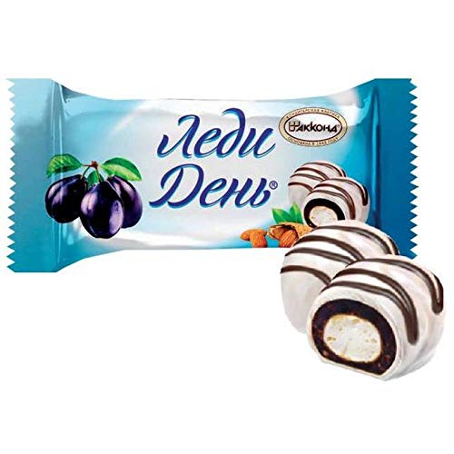 Delicious Plum-Filled White Chocolate Candy Sweets - 1Lb Bag | Perfect for Gifts, Parties & Dessert Toppings