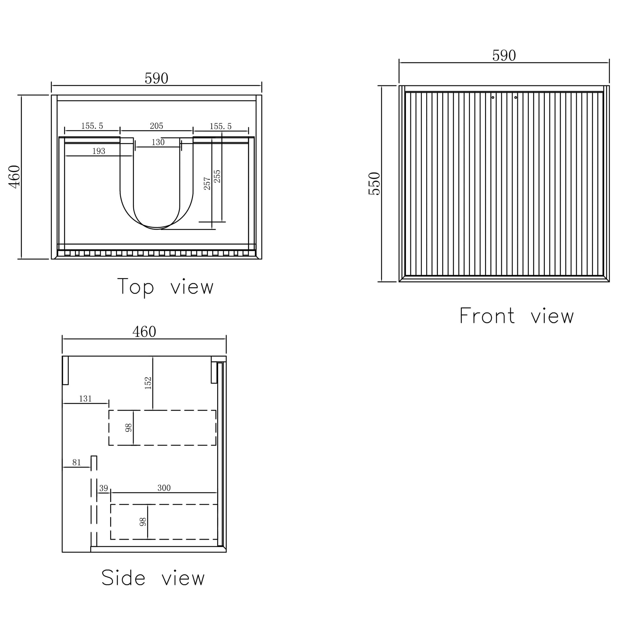 Marlo Single Basin Bathroom Vanity - Modern Sink Cabinet with Soft Close Doors & Drawers - Perfect for Small Bathrooms, Powder Rooms & Guest Baths
