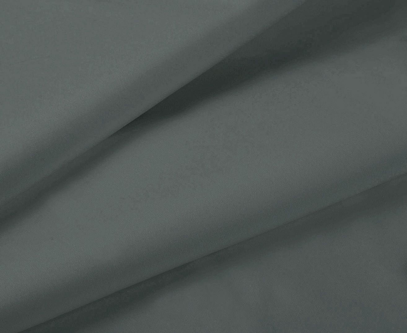 1000TC Ultra Soft Fitted Sheet & Pillowcase Set - Single Size Bed - Charcoal Gray - Luxury Bedding for Hotel & Home Use - Breathable & Wrinkle-Free