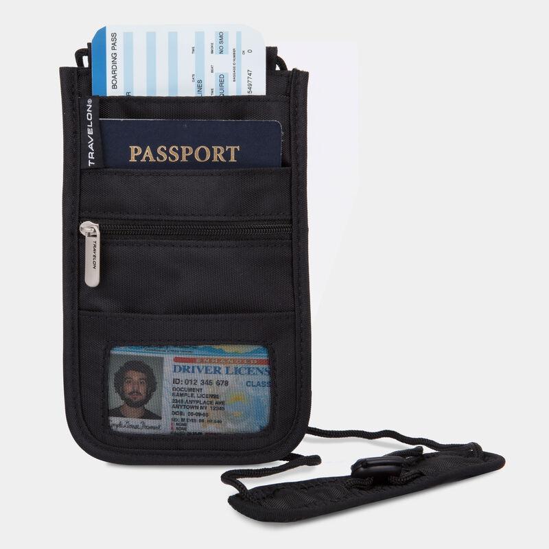 Travelon RFID Blocking Classic Deluxe Travel Wallet - Secure Passport Holder & Credit Card Organizer for Airplane Boarding, International Trips & Business Travel