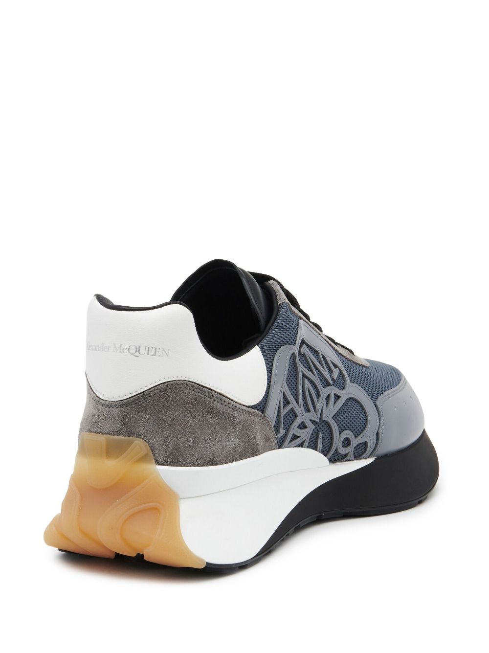 Alexander McQueen Grey Sneakers for Men - Luxury Designer Casual Shoes for Everyday Wear & Street Style Fashion