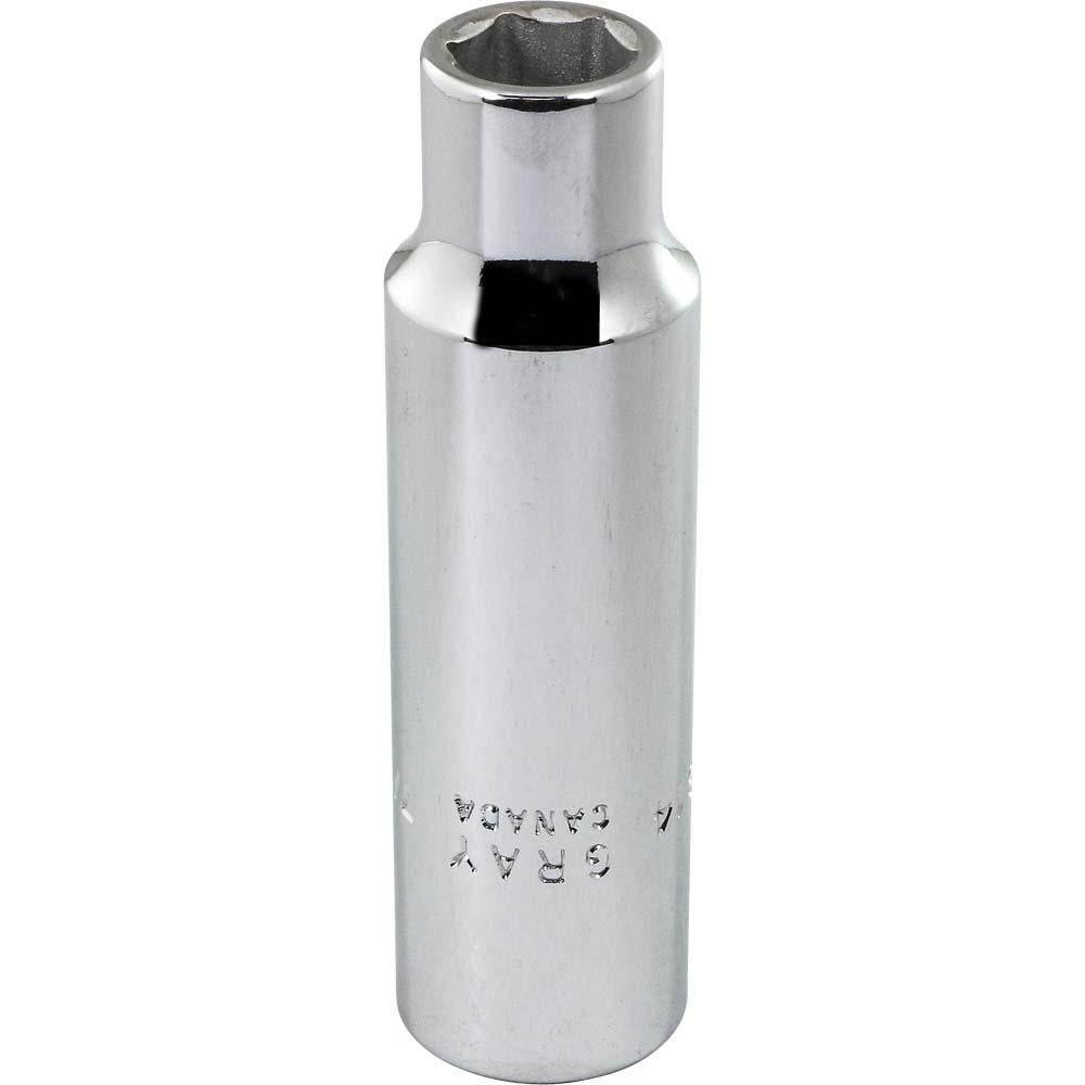 1/2 Inch Drive 6 Point Deep Socket Set - Professional Grade Impact Sockets for Automotive Repair, DIY Projects & Heavy Duty Mechanical Work