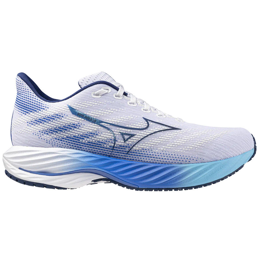 Mizuno Wave Rider 28 Running Shoes for Men - Lightweight Cushioned Athletic Shoes for Jogging, Training & Road Running - Perfect for Marathon, Gym Workouts & Daily Fitness